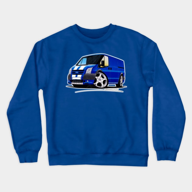 Ford Transit Sportvan Blue Crewneck Sweatshirt by y30man5